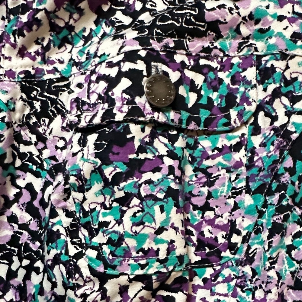 Christopher & Banks Colorful Patterned Short Jacket - Picture 3 of 8